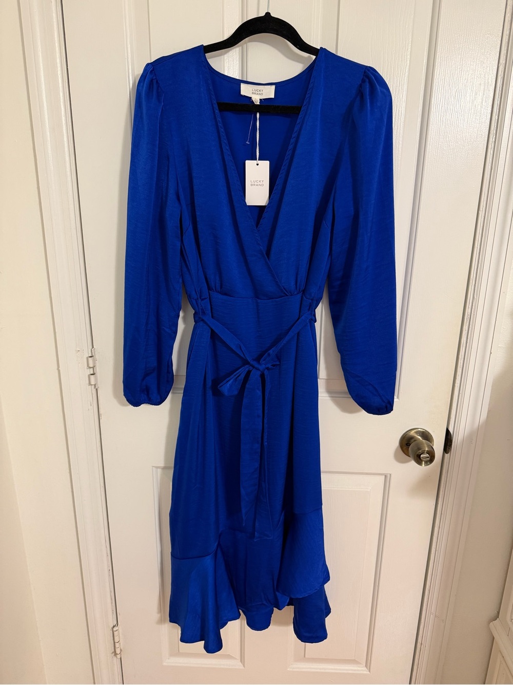 Lucky Brand Satin Dress Size L